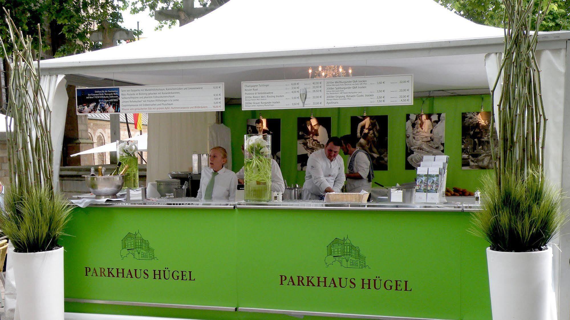 Parkhaus Huegel Hotel Essen Buitenkant foto